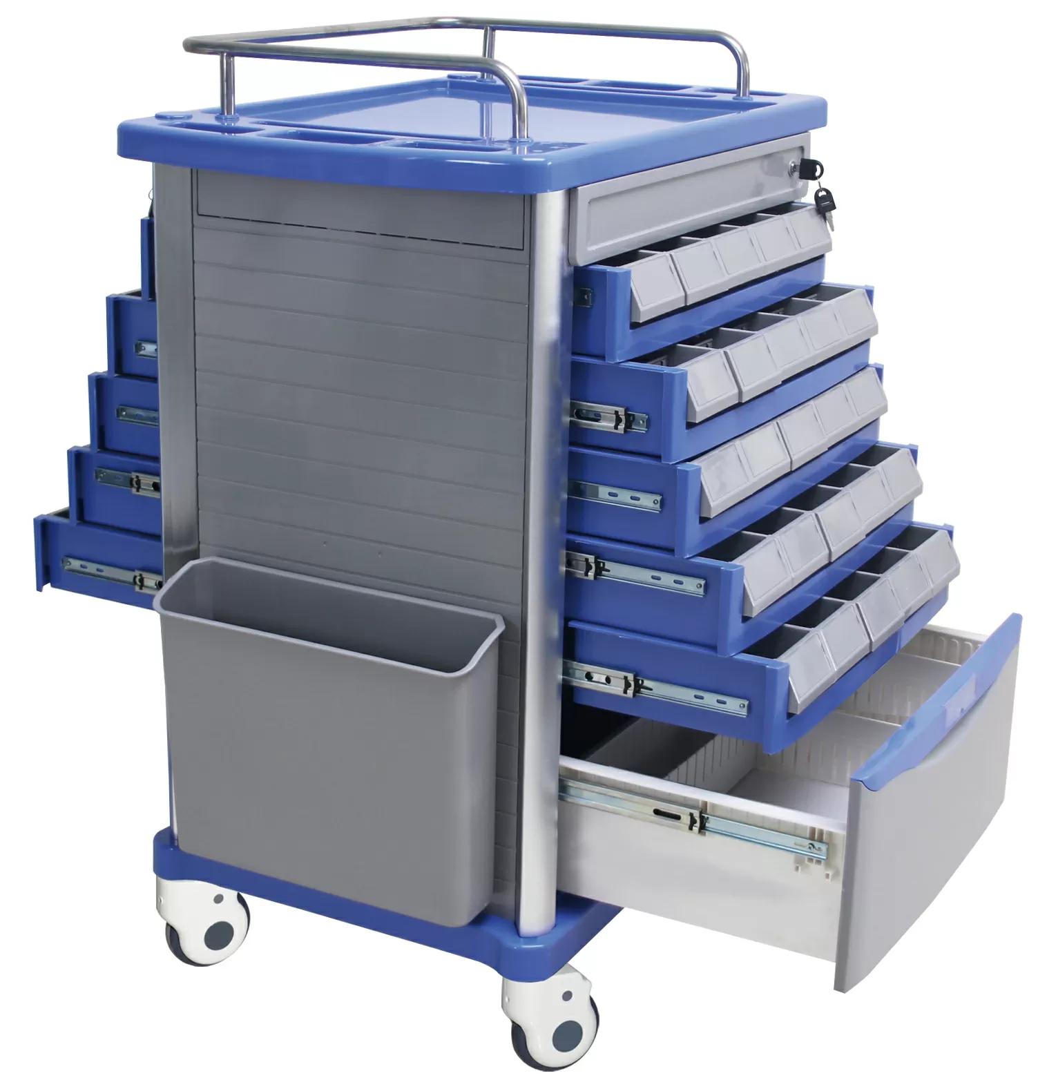 CARRO DE MEDICAMENTO LIAISON MEDICAL MN-DC001